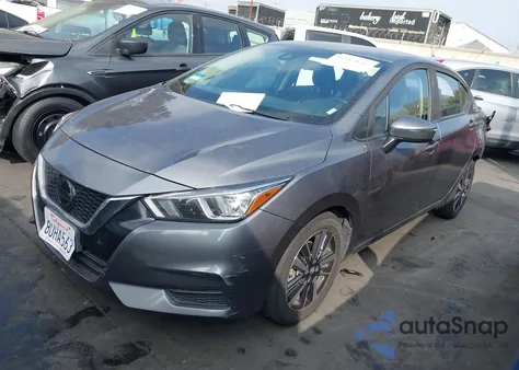 2021 Nissan Versa Sv Xtronic Cvt z USA, uszkodzony, nr VIN 3N1CN8EV6ML845576